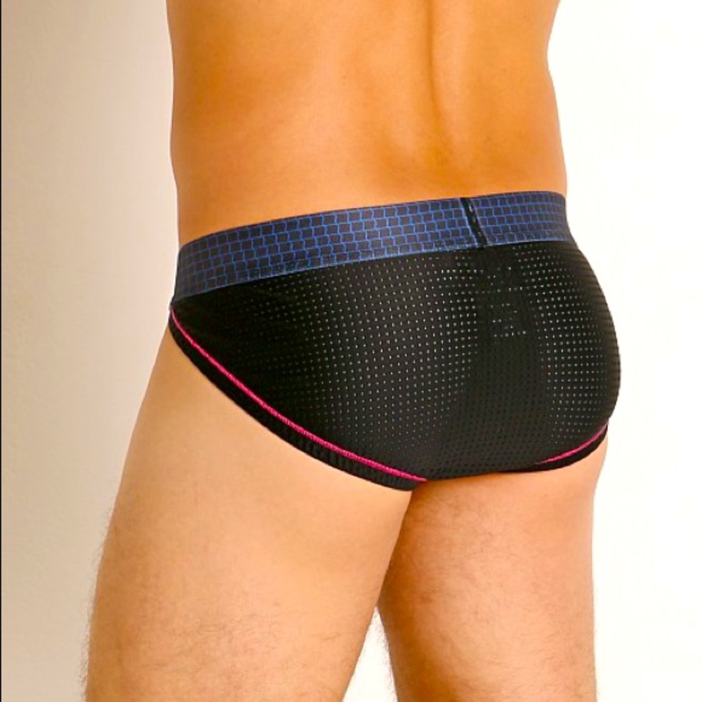 Power-Mesh Sport Brief Lapis